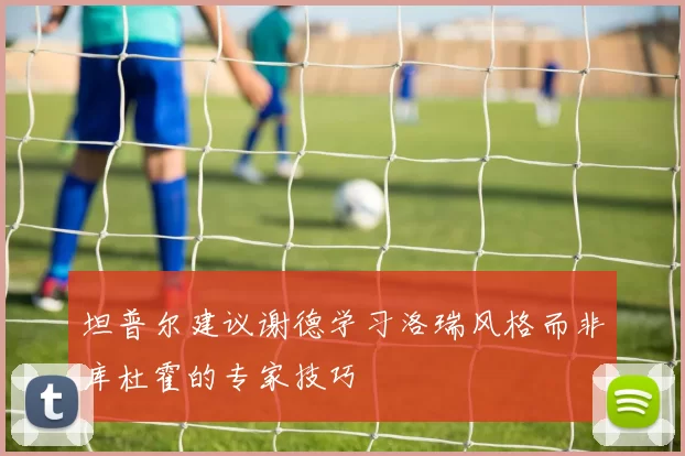 坦普尔建议谢德学习洛瑞风格而非库杜霍的专家技巧